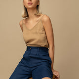 Linen bermuda shorts Gemma