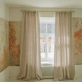 Linen blackout curtain panel – photo 2