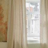 Linen blackout curtain panel – photo 3