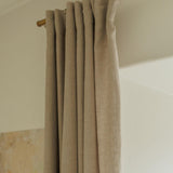 Linen blackout curtain panel – photo 4