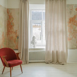 Linen blackout curtain panel – photo 6