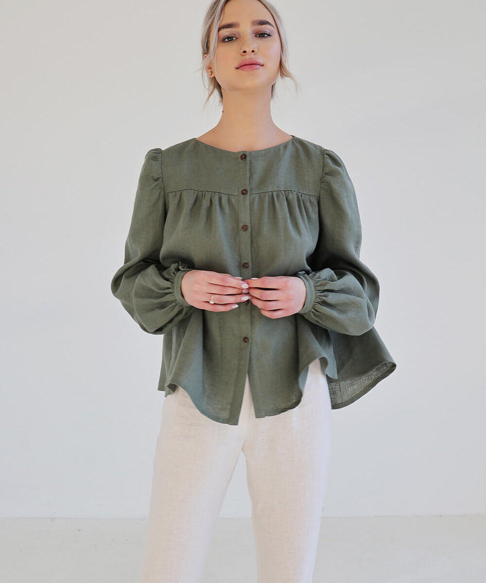 Linen blouse Becca