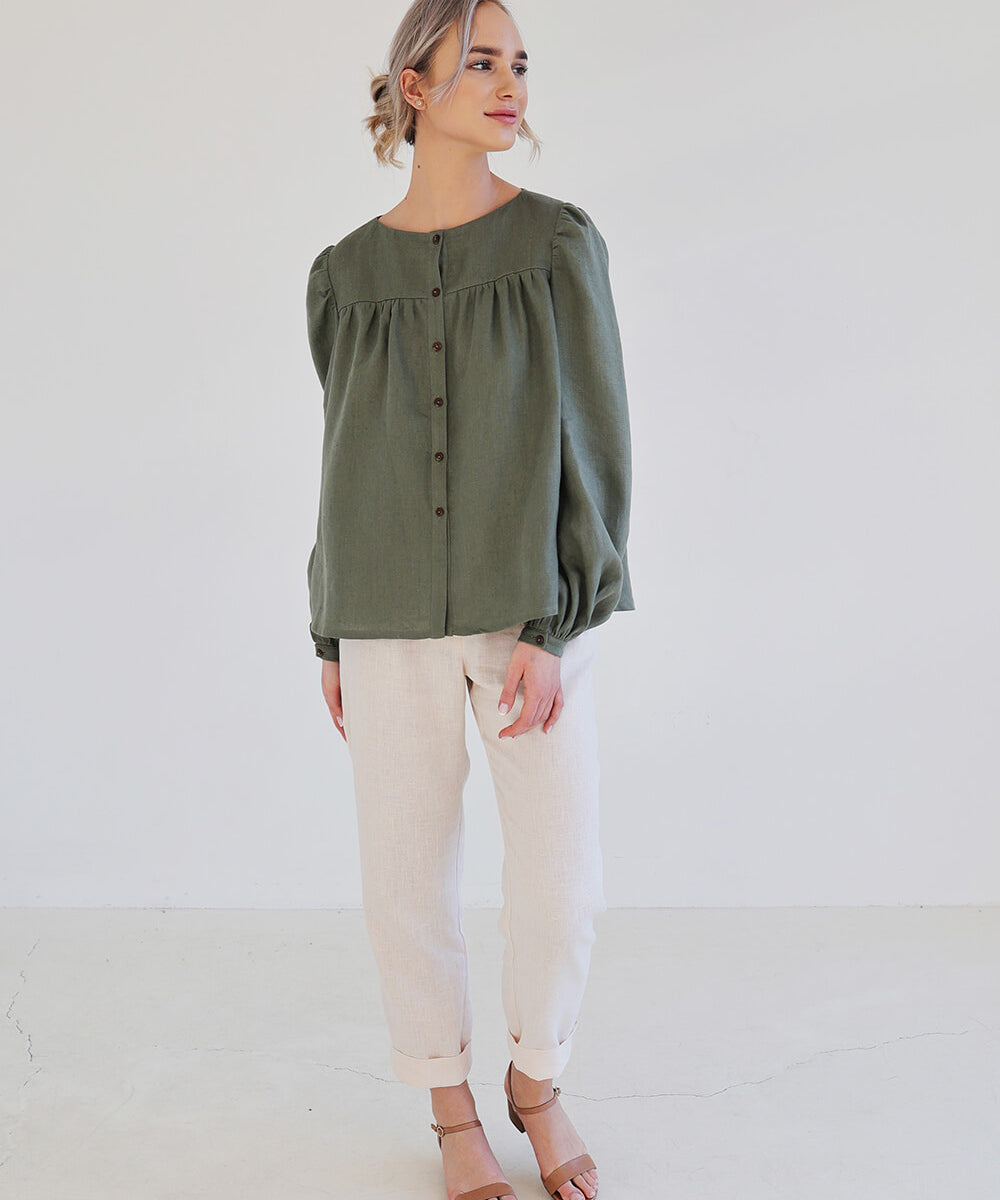 Linen blouse Becca