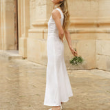 Linen bridal gown Jasmin