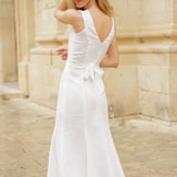 Linen bridal gown Jasmin