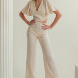 Linen bridesmaid blouse Halley