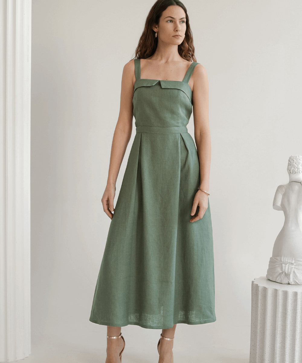 Linen bridesmaid dress Jill