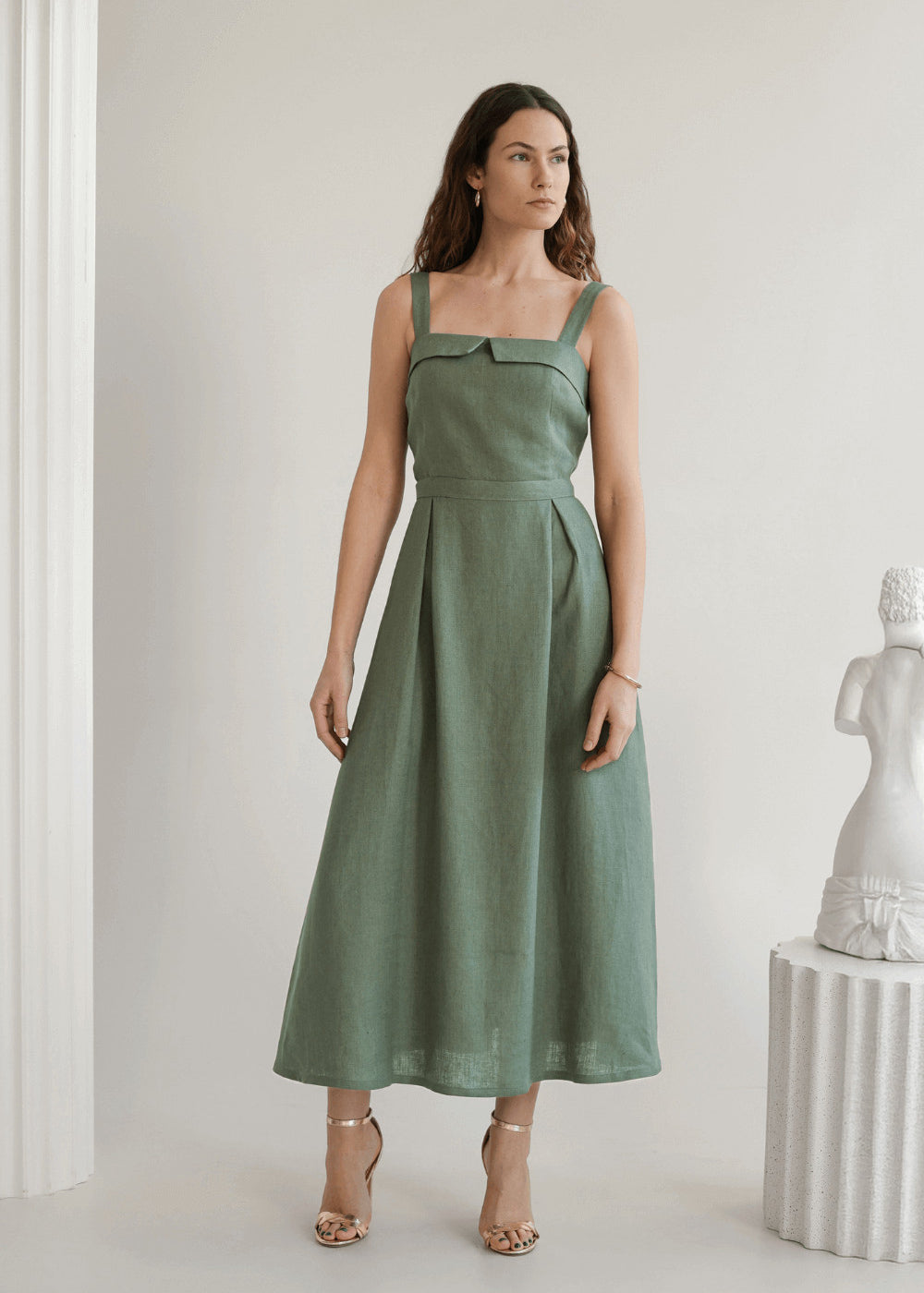 Linen bridesmaid dress Jill