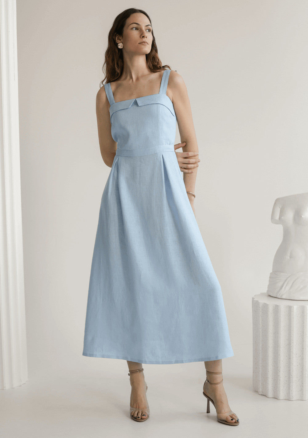 Linen bridesmaid dress Jill