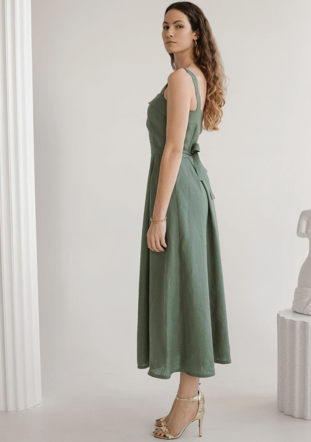 Linen bridesmaid dress Jill