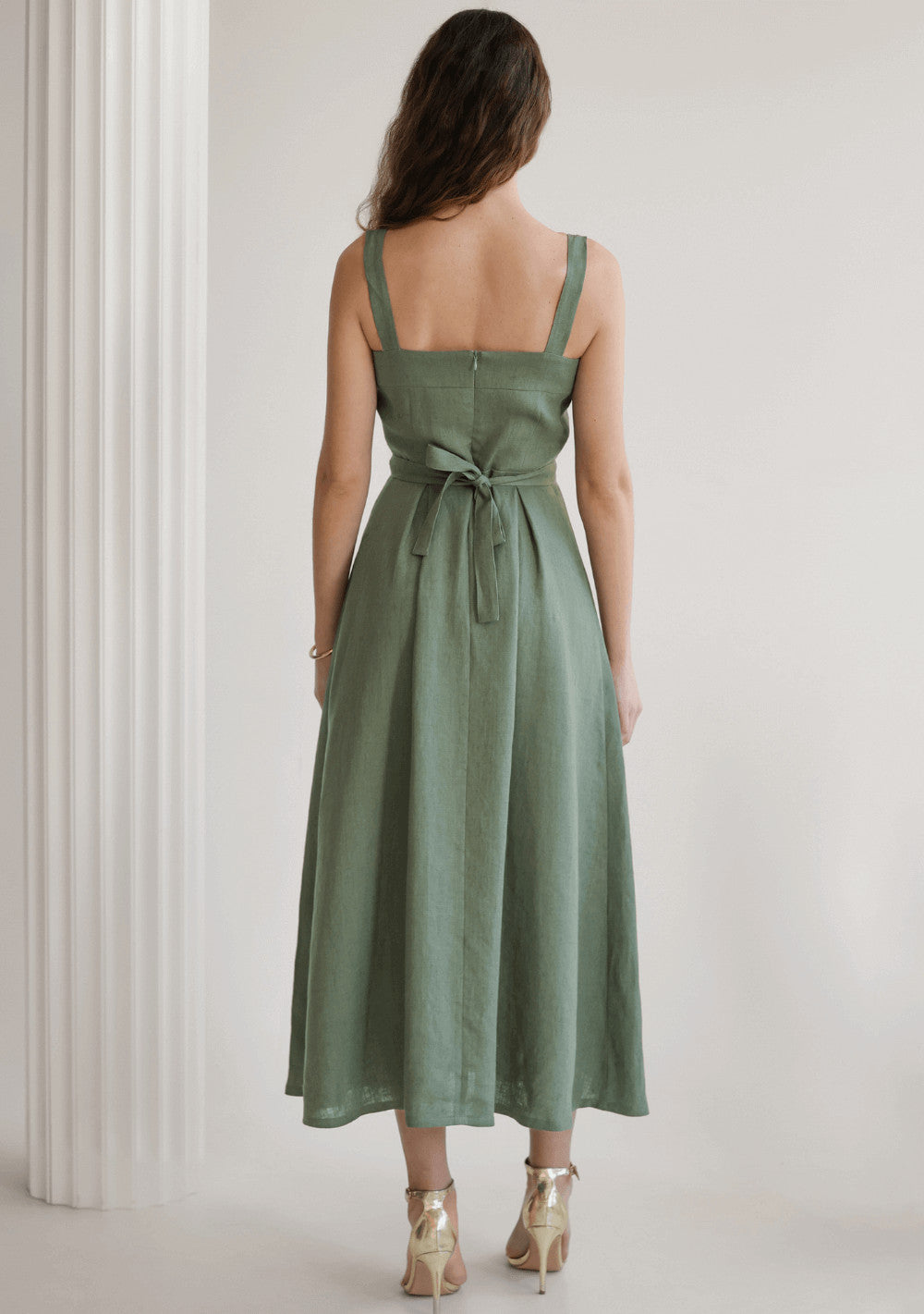 Linen bridesmaid dress Jill