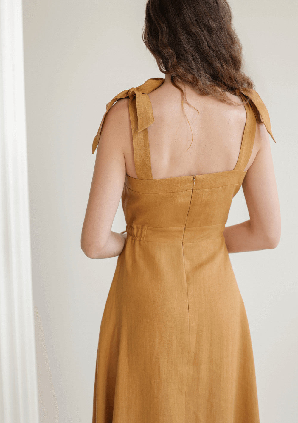 Linen bridesmaid dress Perla