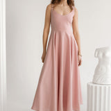 Linen bridesmaid dress Wendy
