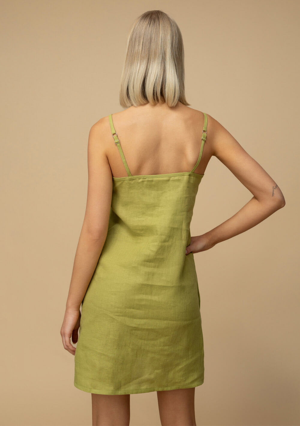 Linen cami dress Gia