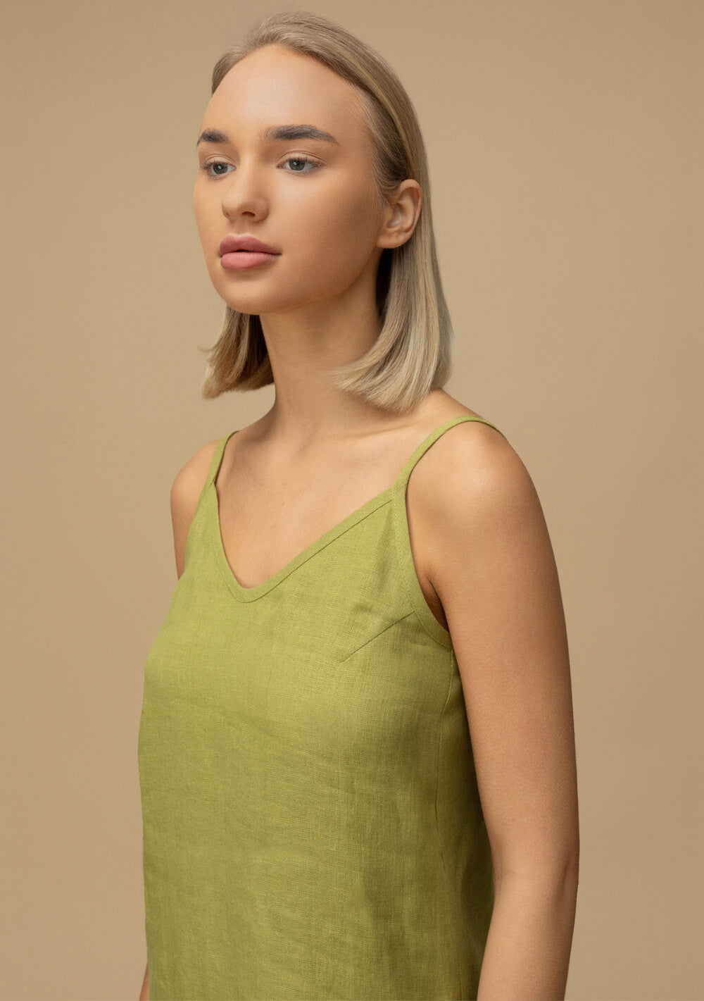 Linen cami dress Gia