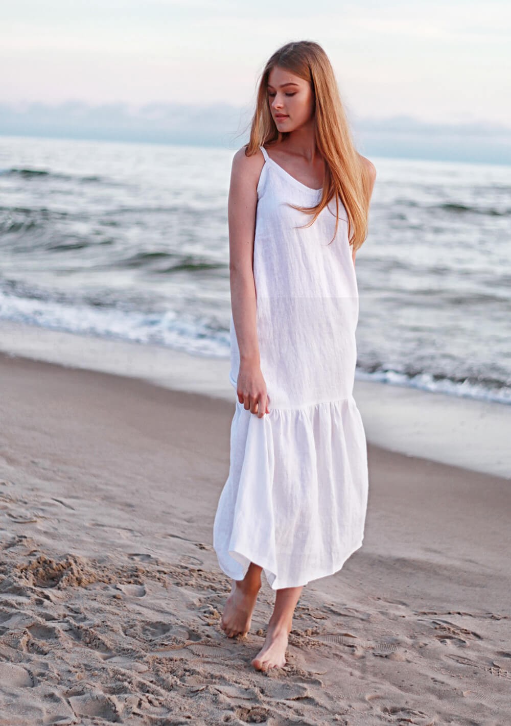 Linen cami dress Ophelia