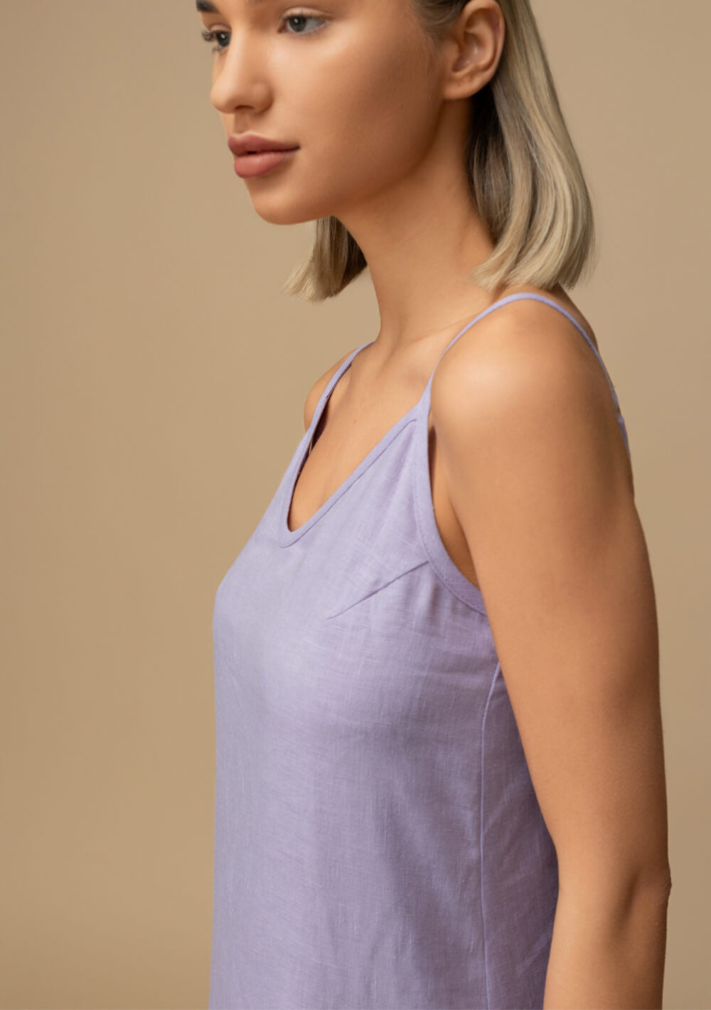 Linen cami dress Ophelia