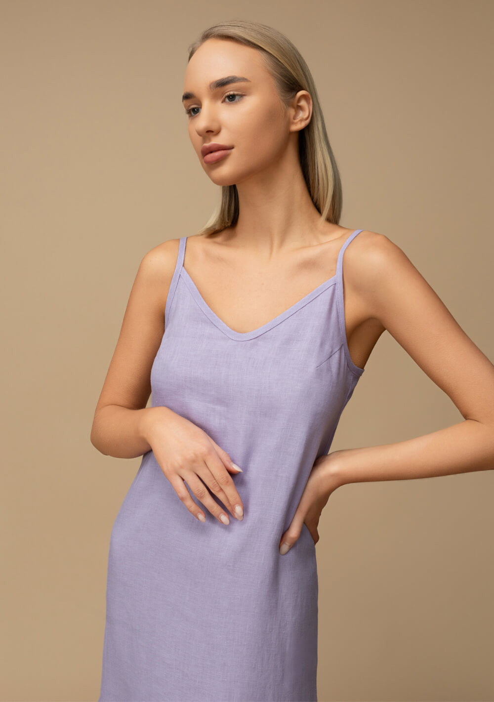Linen cami dress Ophelia