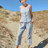 Linen cami top Ava