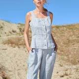 Linen cami top Ava