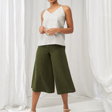 Linen culotte pants Sienna