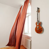 Linen curtain panel with heading tape – photo 3