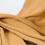 Linen curtain panels in Mustard