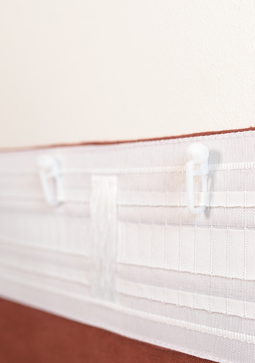 Linen curtains set in Bluish Gray