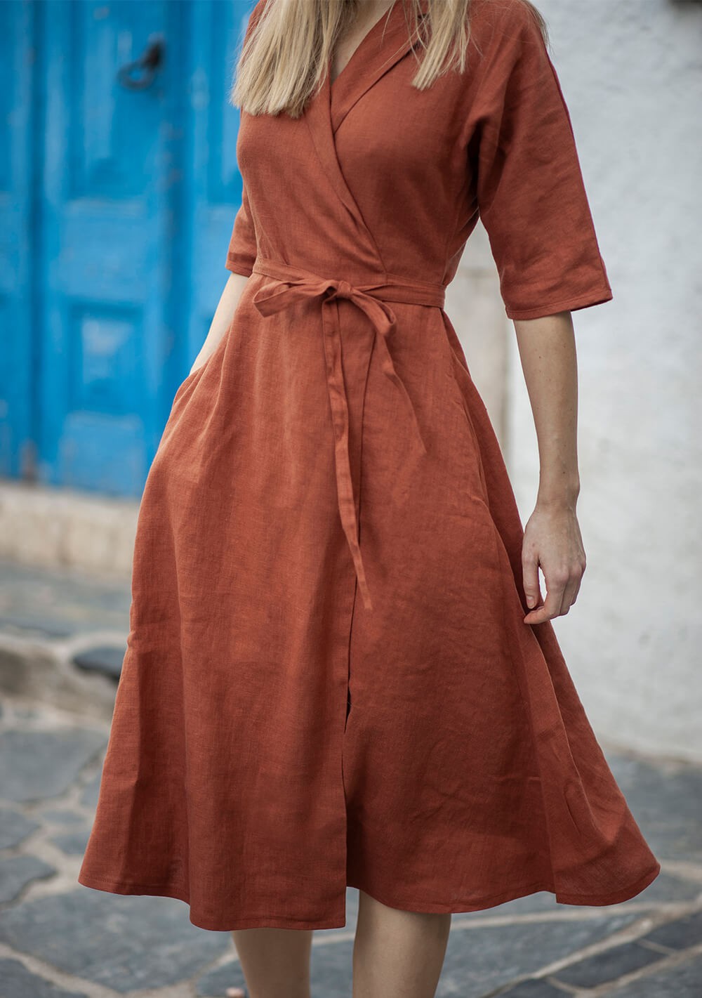 Linen dress Athena
