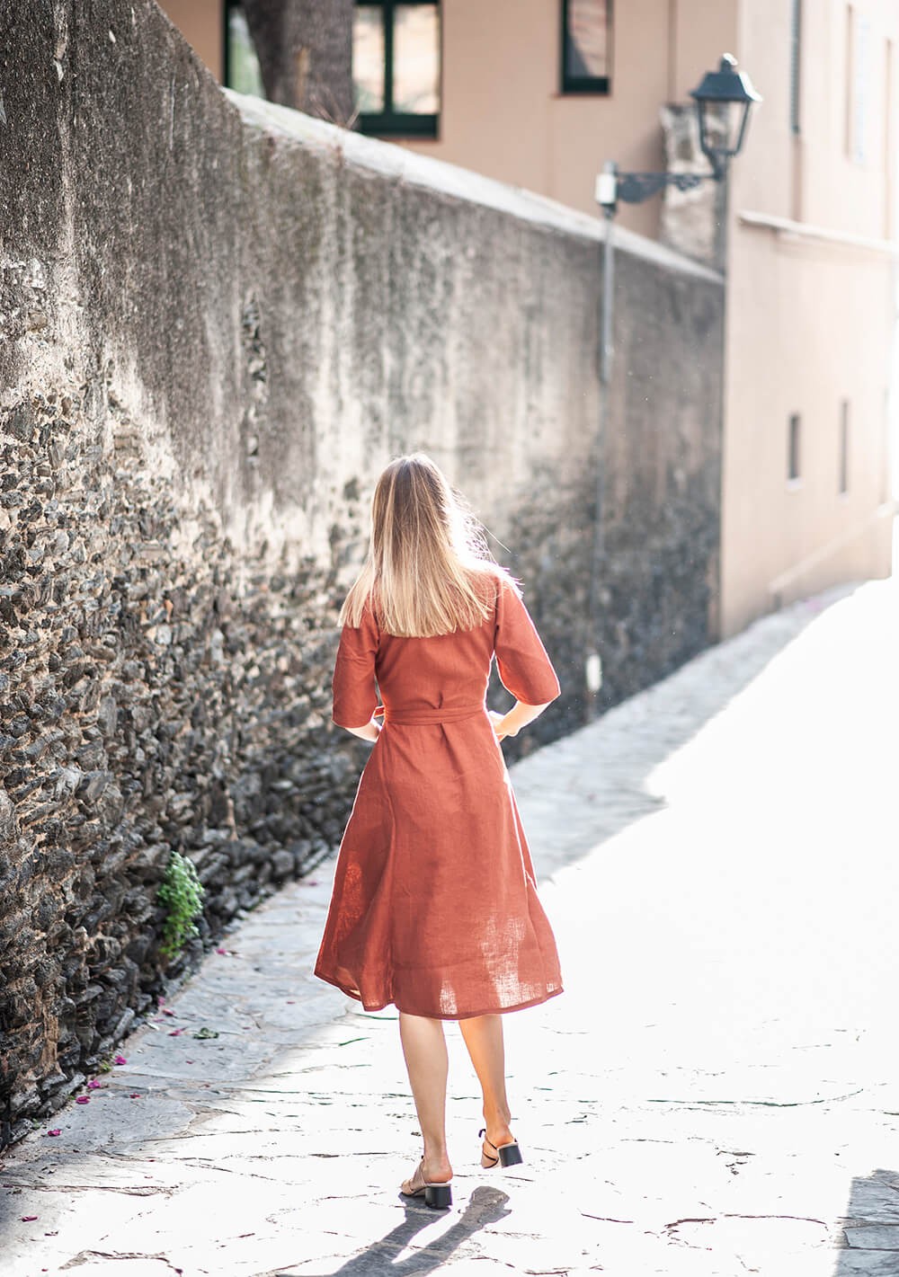 Linen dress Athena