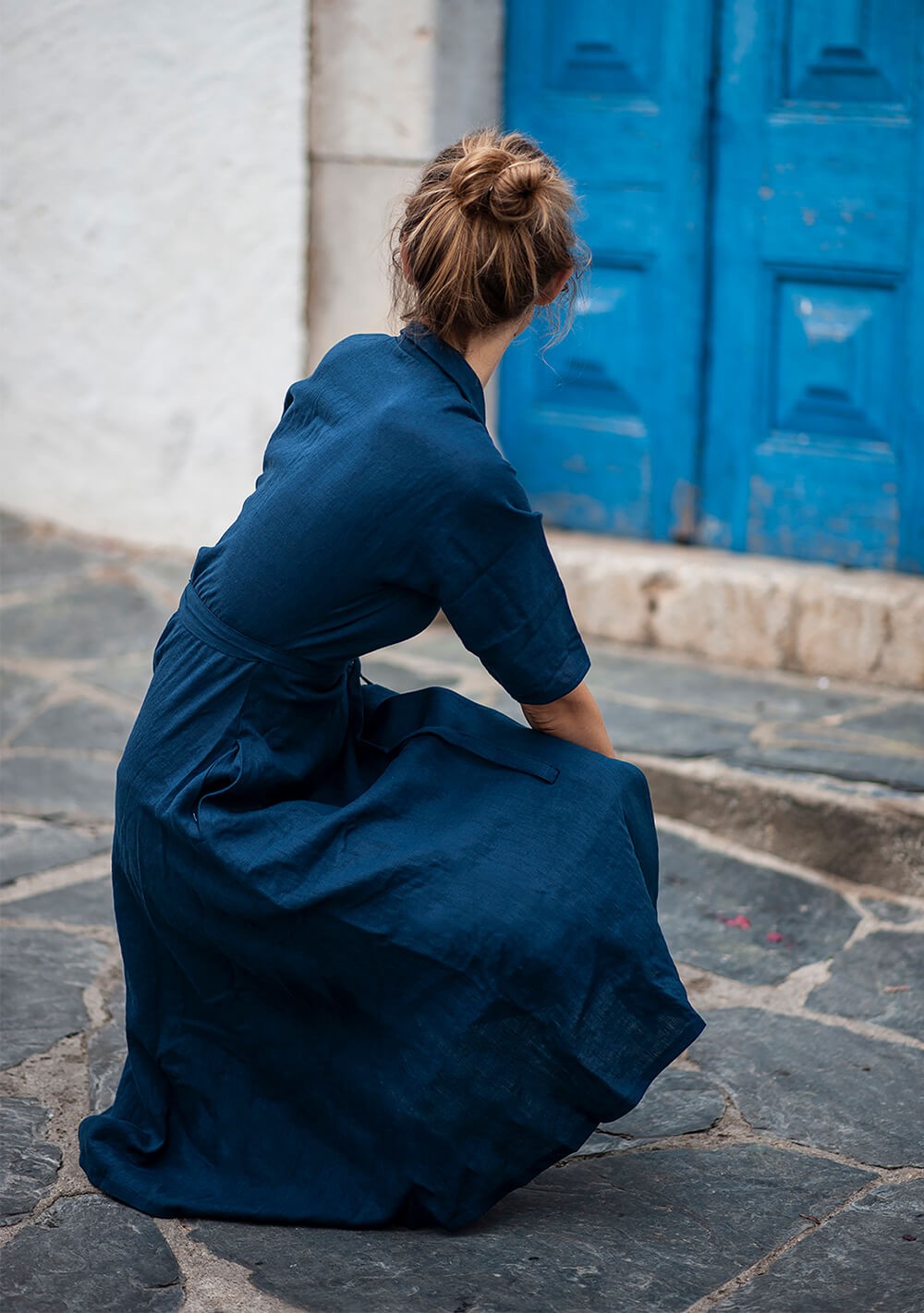Linen dress Athena