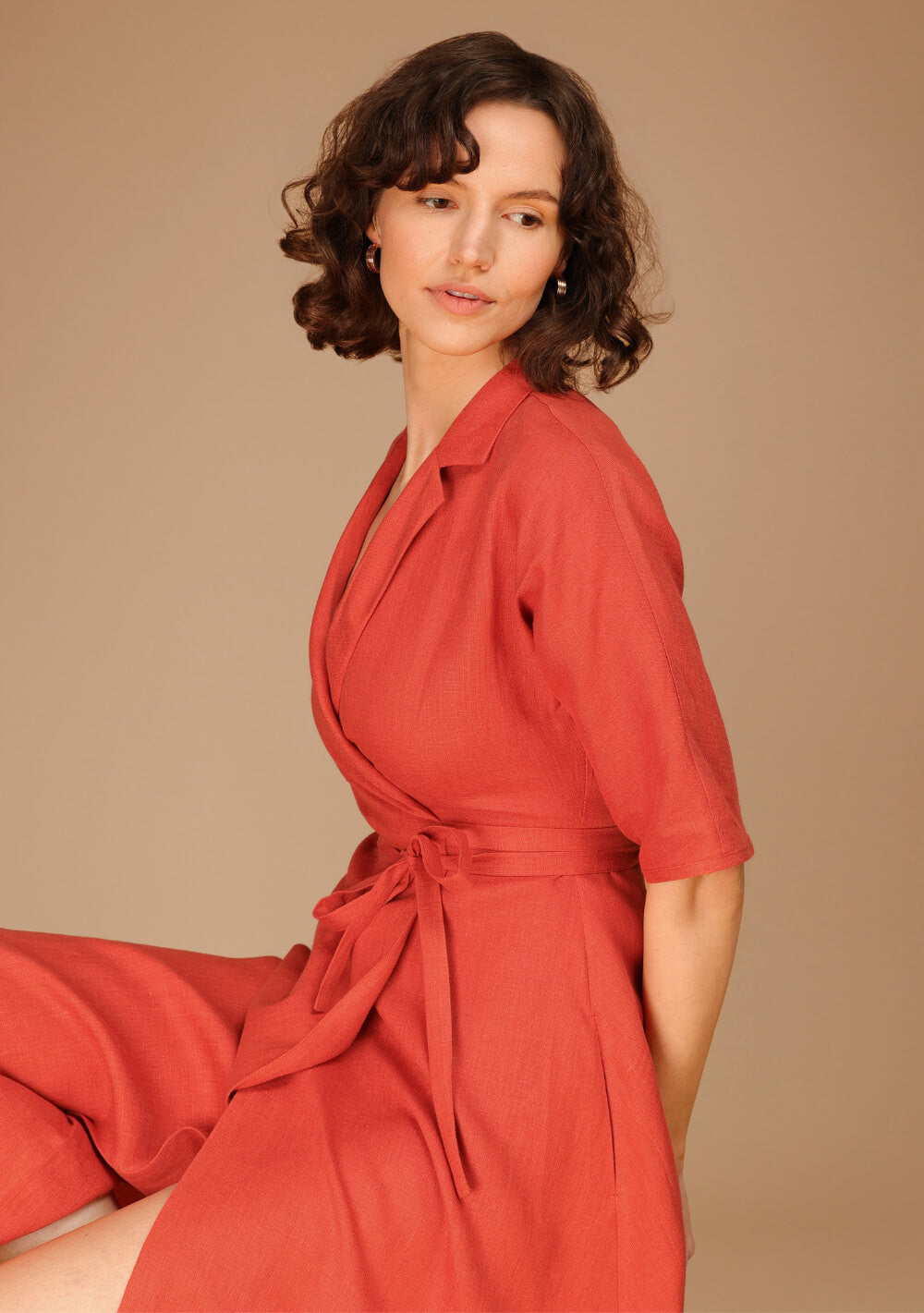 Linen dress Athena
