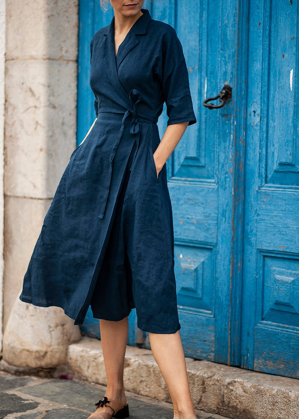 Linen dress Athena