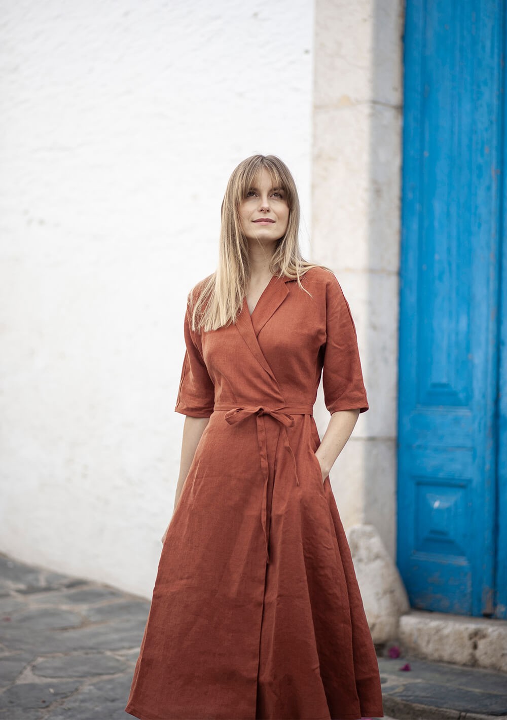 Linen dress Athena