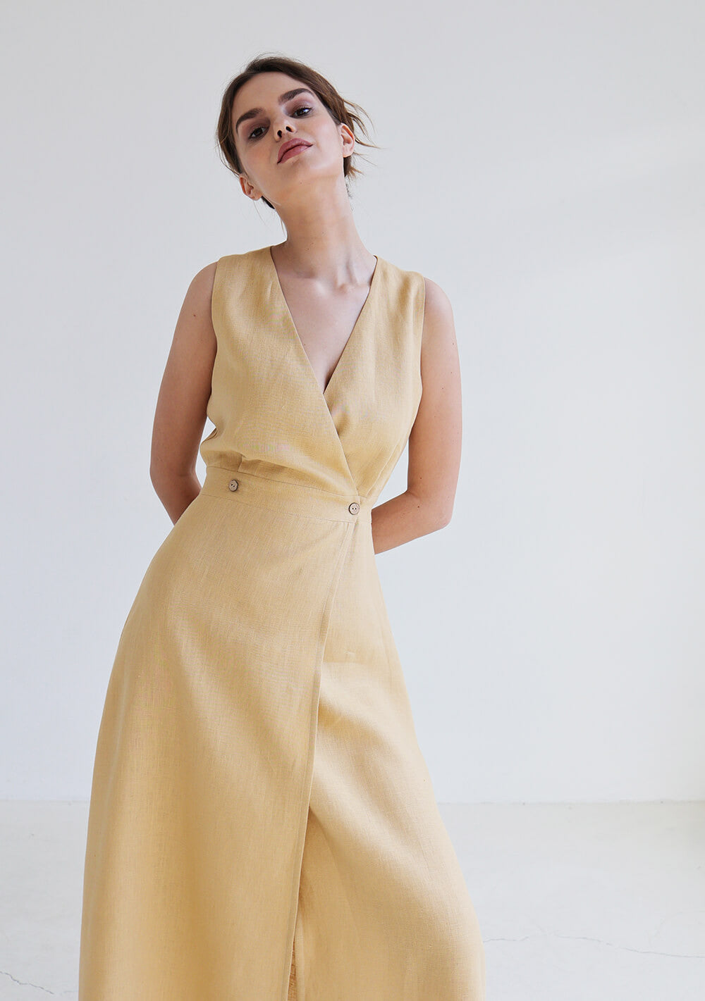 Linen dress Riviera