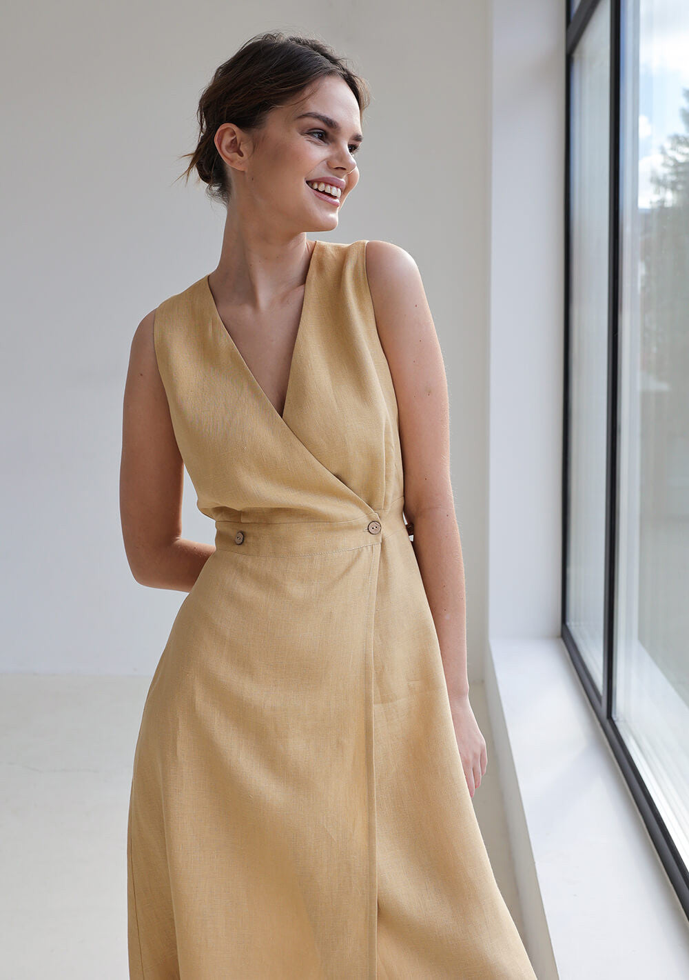 Linen dress Riviera