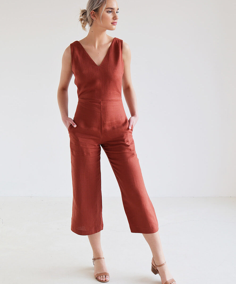 Linen jumpsuit Uma