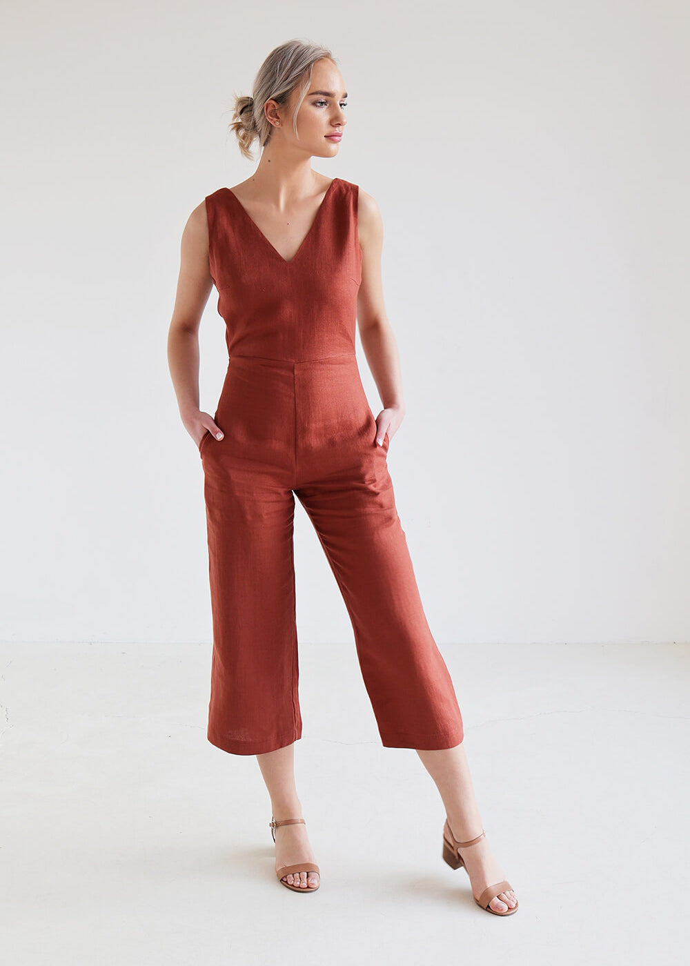Linen jumpsuit Uma