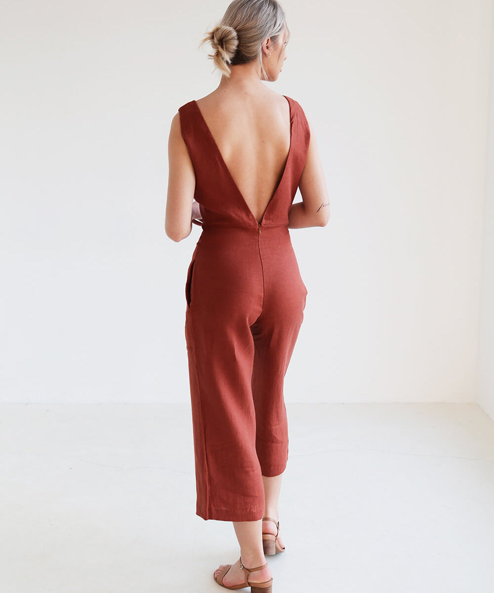 Linen jumpsuit Uma