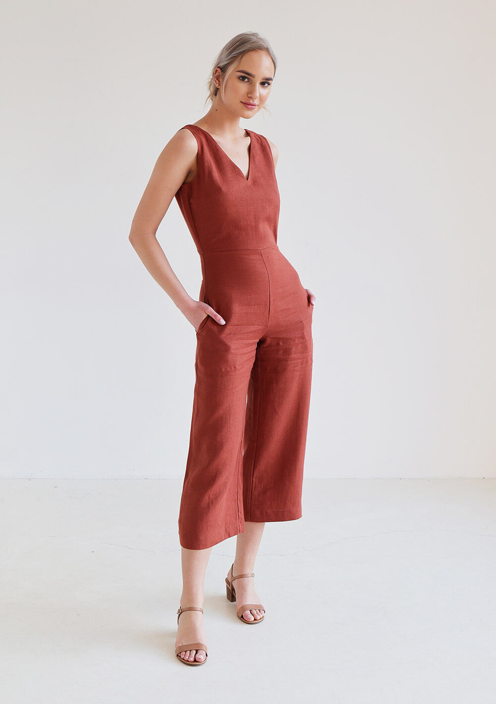 Linen jumpsuit Uma