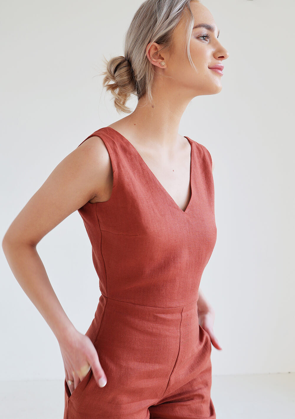 Linen jumpsuit Uma