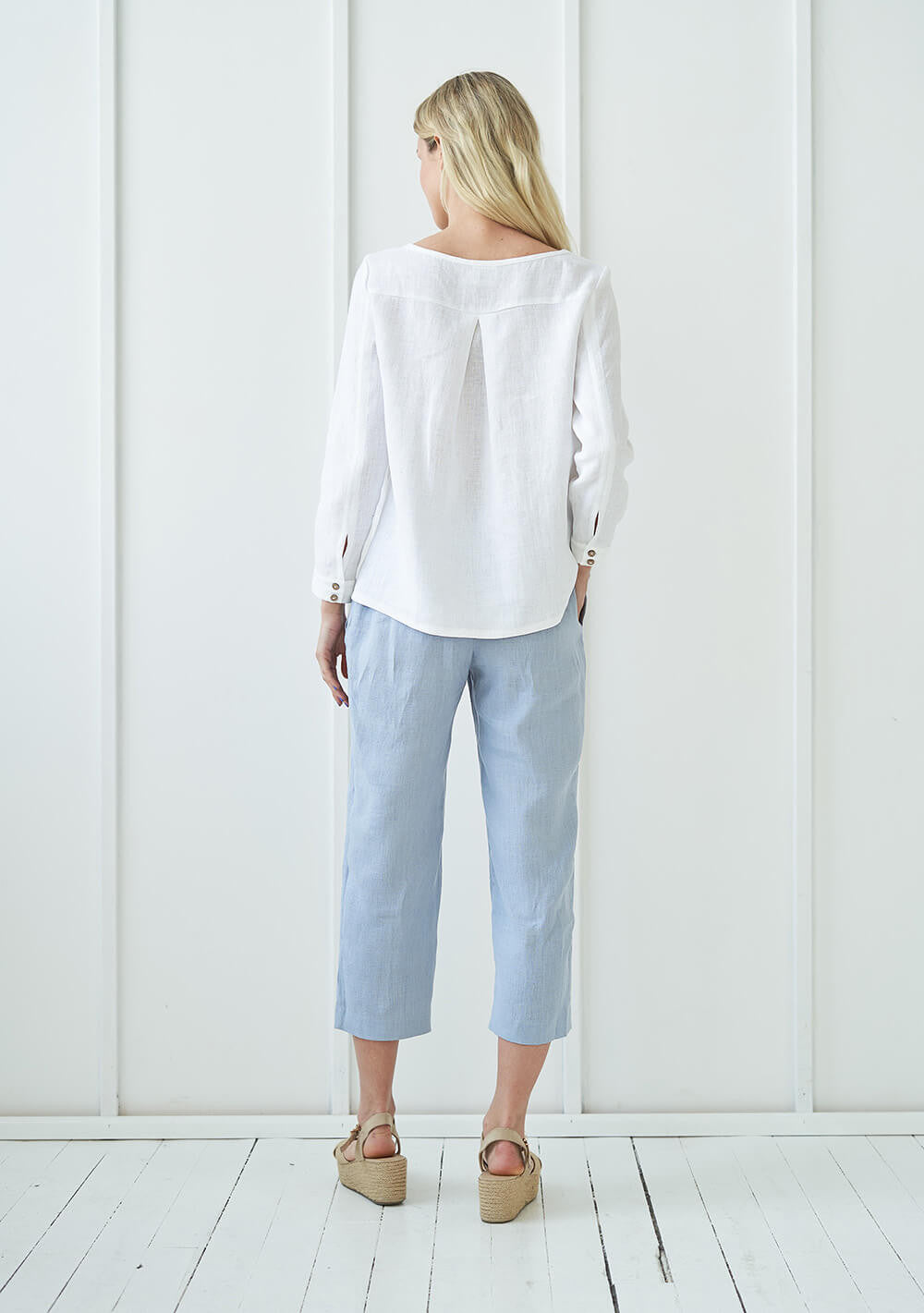 Long sleeve linen shirt Cynthia