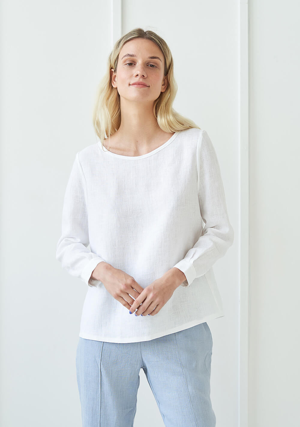 Long sleeve linen shirt Cynthia