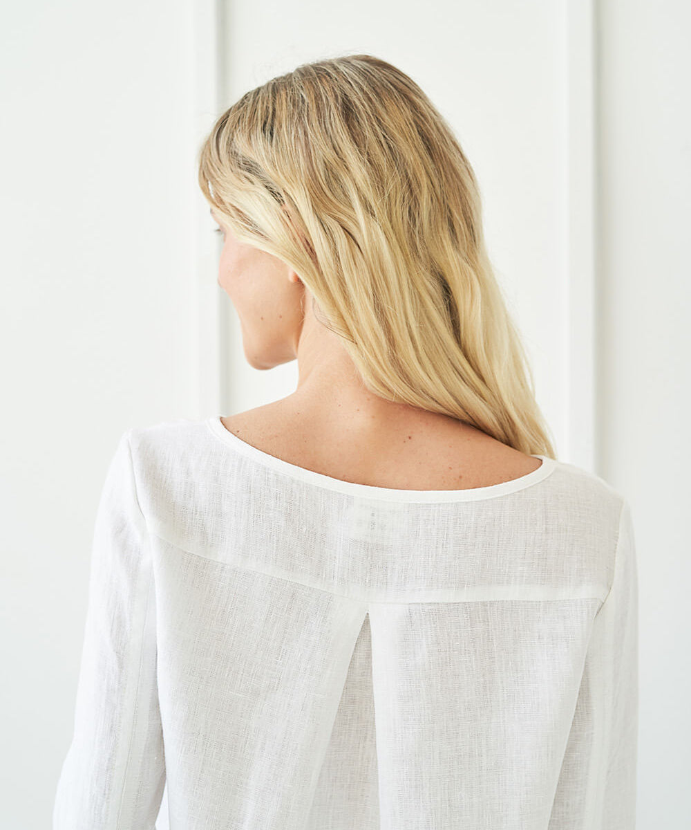 Long sleeve linen shirt Cynthia