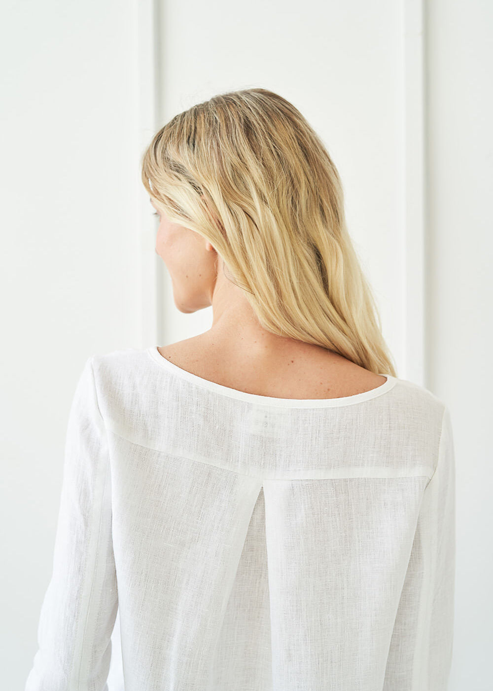 Long sleeve linen shirt Cynthia