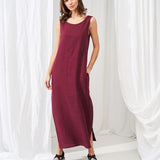 Linen maxi dress Astrid