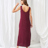 Linen maxi dress Astrid