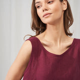 Linen maxi dress Astrid