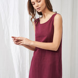 Linen maxi dress Astrid