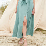 Linen maxi dress Vivien